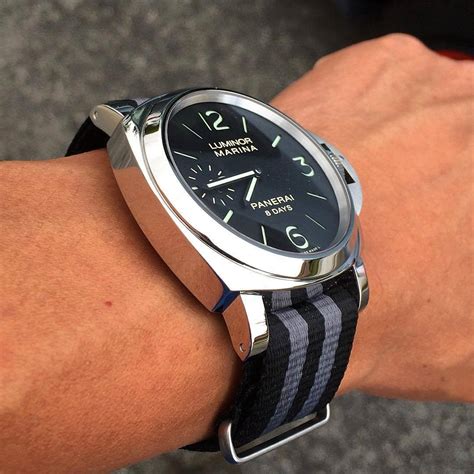 panerai nato strap size|Panerai straps original.